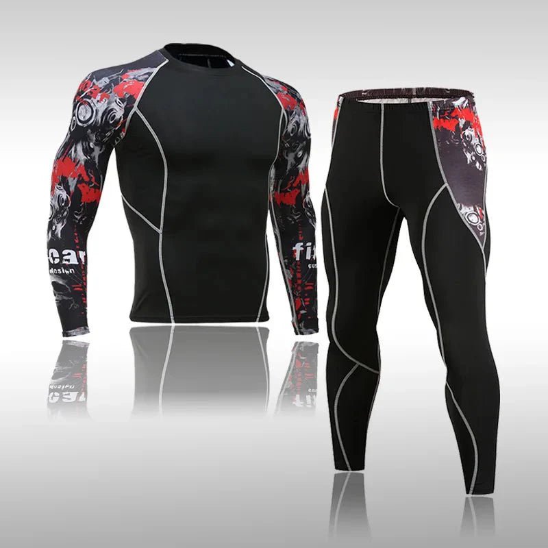 Men's Ski Thermal Underwear Sets for Sports Fitness - SaneShoppe