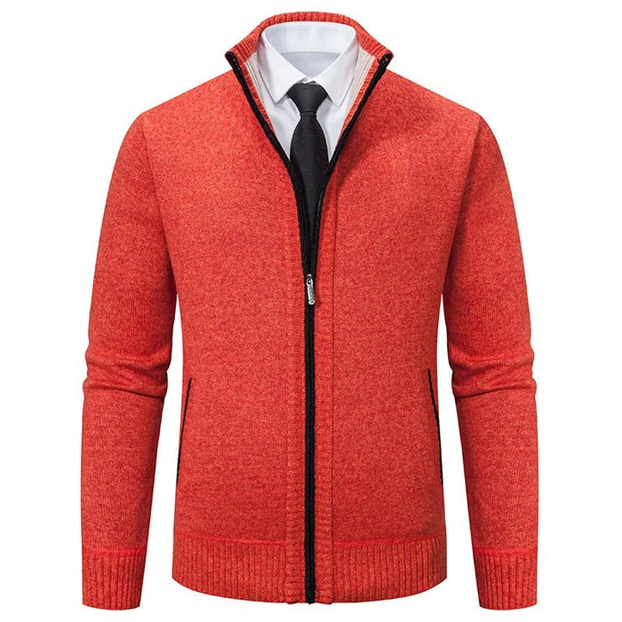 SaneShoppeTop Quality Men's Full Zip Cardigan Fleece Sweater Big and Tall Clothes Casual Jumper Cardigans CoatsSaneShoppe