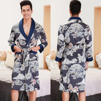 Dressing Gown14:350853#WP1031 Navy blue;200007763:201336100;5:361385#L(55 - 70kg)