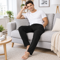 Comfort Meets Style: Men's Casual Cotton Sleeping Pants for Effortless Relaxation