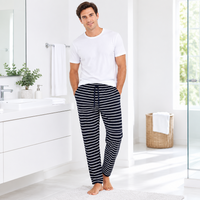 Comfort Meets Style: Men's Casual Cotton Sleeping Pants for Effortless Relaxation
