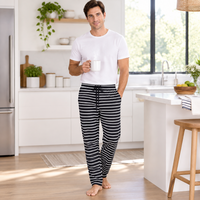 Comfort Meets Style: Men's Casual Cotton Sleeping Pants for Effortless Relaxation