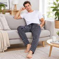 Comfort Meets Style: Men's Casual Cotton Sleeping Pants for Effortless Relaxation