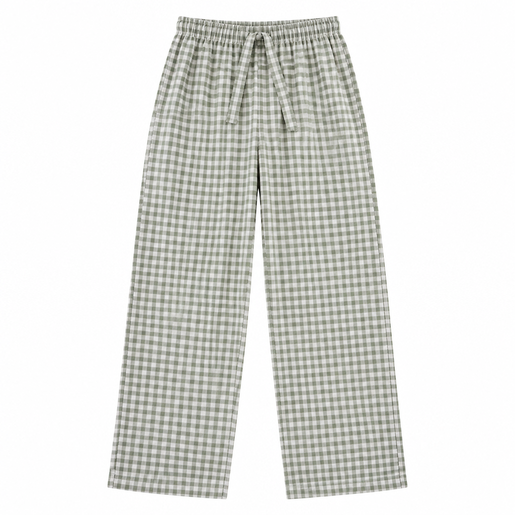 Men's Cotton Plaid Pajama Pants - Comfortable & Stylish Casual Sleepwear