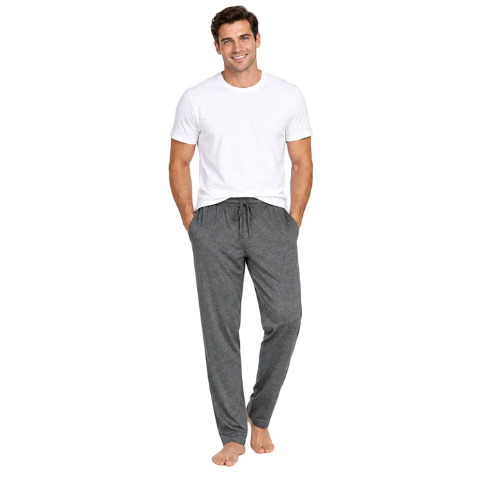 Comfort Meets Style: Men's Casual Cotton Sleeping Pants for Effortless Relaxation