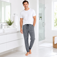 Comfort Meets Style: Men's Casual Cotton Sleeping Pants for Effortless Relaxation