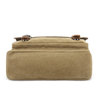 Men's Canvas Crossbody Messenger Bag – Vintage Shoulder Bag