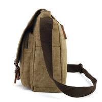 Men's Canvas Crossbody Messenger Bag – Vintage Shoulder Bag