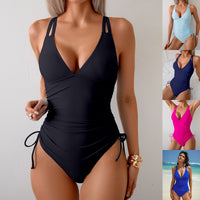 Elevate Your Poolside Style with Our Elegant One-Piece Swimsuit for Women