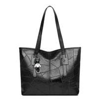 Trendy Women's  New Large Capacity Tote Bag with Horizontal Square Zipper Single Shoulder Handbag