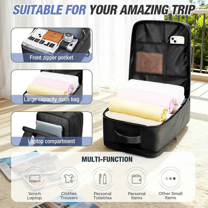 Vacuum Storage Bag, Ryanair Cabin Bag 40x30x20 Travel Backpack, Wizzair Hand Luggage Backpack Men Laptop Bag College Backpack