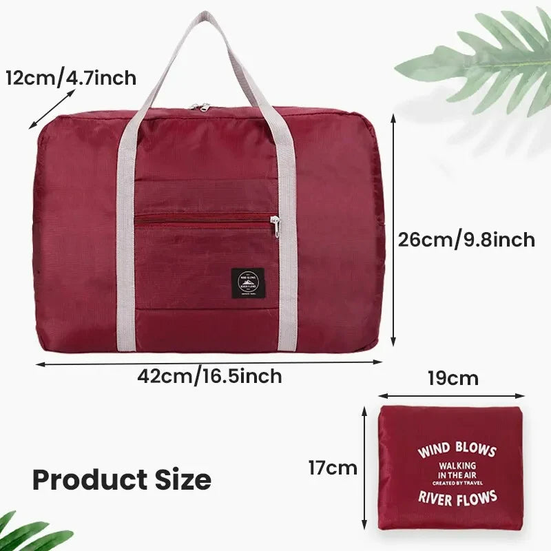 The Ultimate Foldable Travel Duffel Bag – Perfect for Airlines and Weekend Getaways