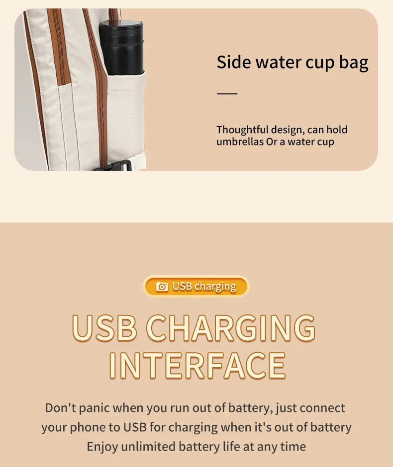Waterproof Travel Backpack with USB Port – Your Ultimate Companion for Adventures