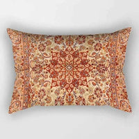 Bohemian Style Lumbar Pillow Cover Home Living Room Sofa Decorative Cushion Cover