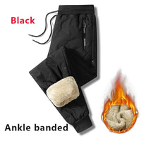 Men's Thermal Fleece Sweatpants - Cozy, Warm, and Ready for Winter Adventures