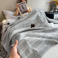 Experience Ultimate Comfort with Our Luxury Cotton Throw Blanket