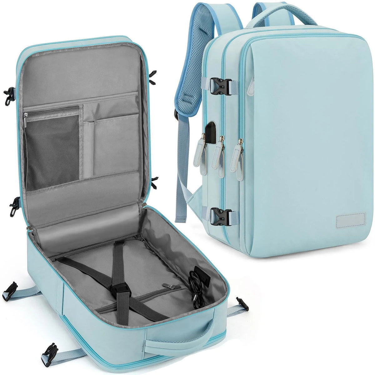 Waterproof Travel Backpack with USB Port – Your Ultimate Companion for Adventures