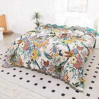 Lightweight Cotton Gauze Blanket - Your Perfect Companion for Summer Comfort