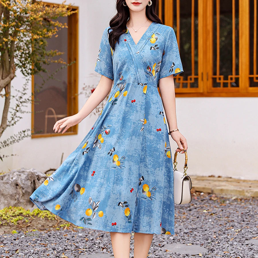 Elevate Your Style with Our Elegant Floral Summer Dress