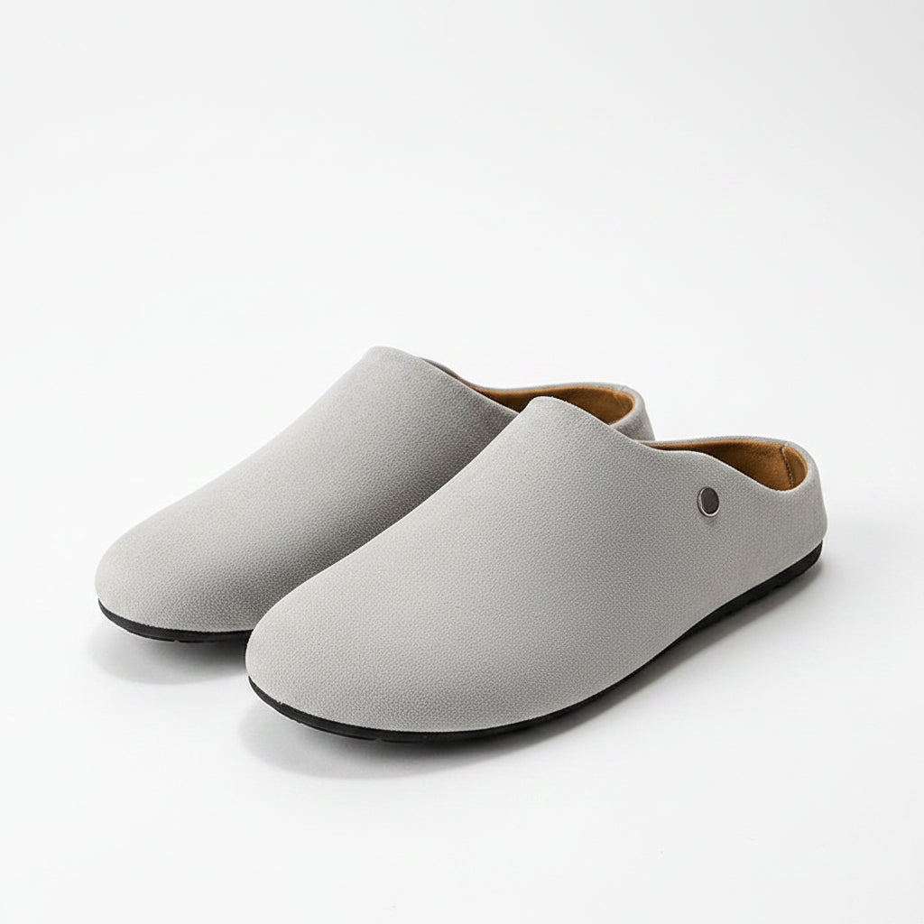 Men's Comfort Suede Clog Slippers - Luxurious Style Meets Ultimate Relaxation