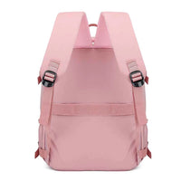 180 °   Open Cabin Backpack, Airline Approved Carry on Nylon Bag with Shoe Compartment for Flight, Business & Weekend Trips