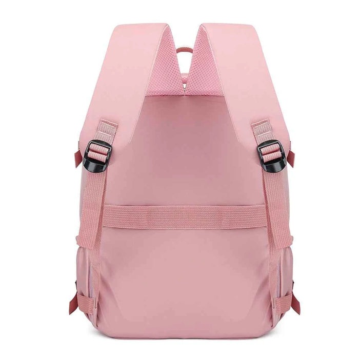 180 °   Open Cabin Backpack, Airline Approved Carry on Nylon Bag with Shoe Compartment for Flight, Business & Weekend Trips