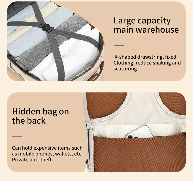 Waterproof Travel Backpack with USB Port – Your Ultimate Companion for Adventures