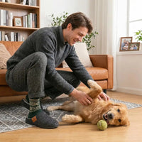 Men's Warm Knit Home Shoes for Ultimate Comfort and Style