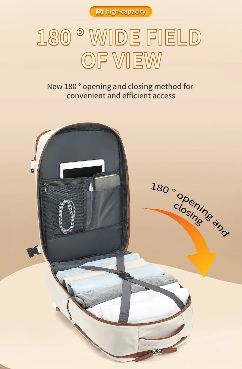 Waterproof Travel Backpack with USB Port – Your Ultimate Companion for Adventures
