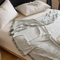 Bamboo Towel Quilt Blanket - Summer Softness for Cozy Comfort