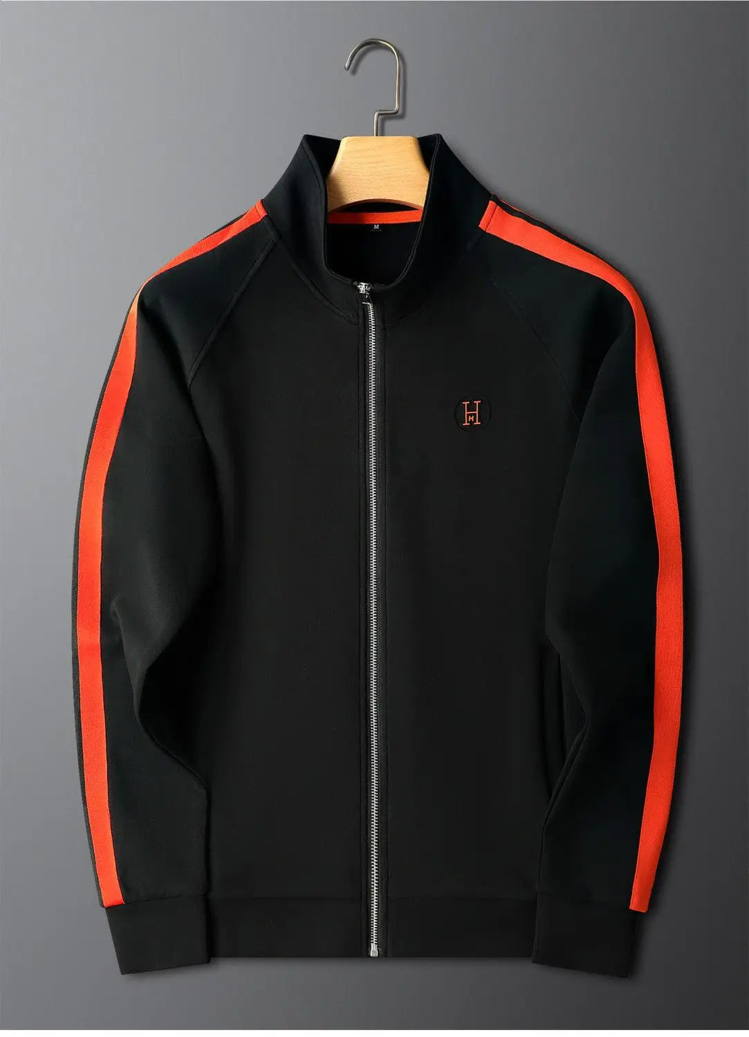 Men Tracksuit Sportswear Set Men's Jacket Trendy ins Embroidered Fashion Men's Jacket Trousers Two-Piece Suit