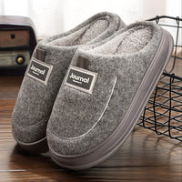 Men's Comfortable Warm Slippers - Plush EVA Memory Foam Cushion for Superior Comfort