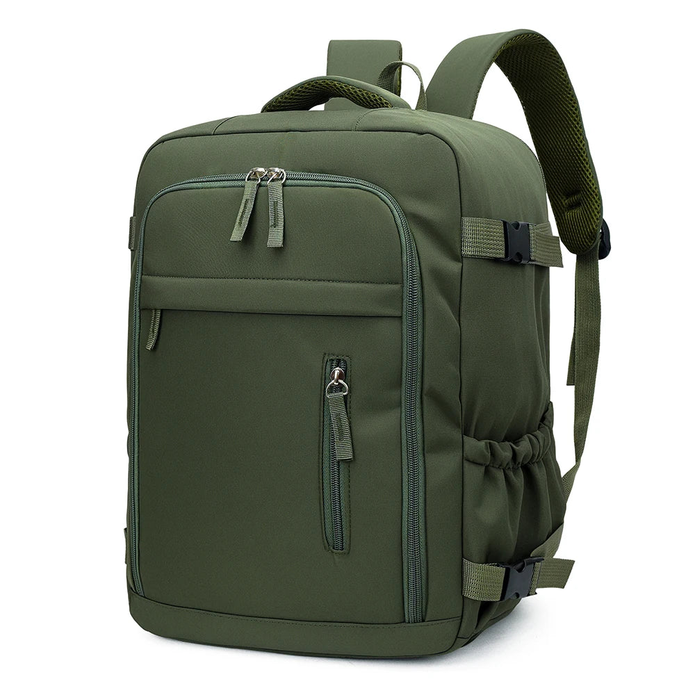 Airline Approved Backpack: The Ultimate 180° Open Cabin Carry-On with Shoe Compartment