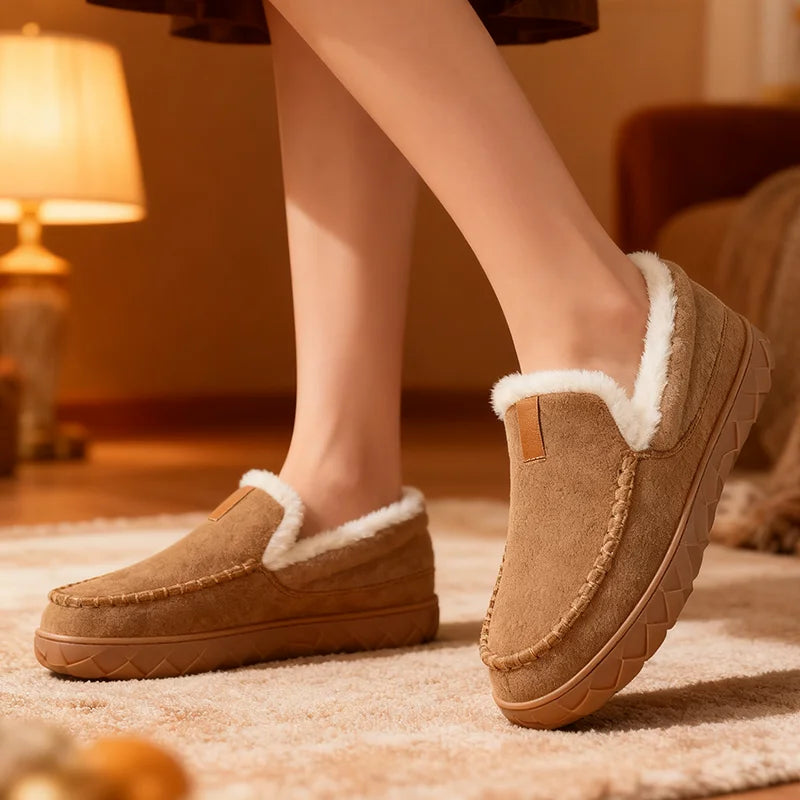 Luxury Men’s Winter Slippers - Plush Comfort for Home Relaxation