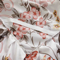 3pcs set Floral Style Bed Skirt and Pillowcase Ruffles Bed Cover Home Soft Bedspread Skirt Style Bed Linen 침대스커트