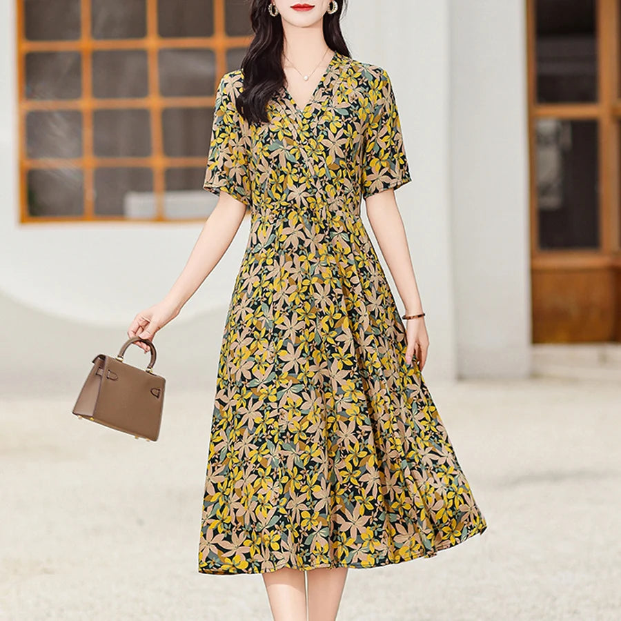 Elevate Your Style with Our Elegant Floral Summer Dress