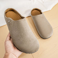Men's Comfort Suede Clog Slippers - Luxurious Style Meets Ultimate Relaxation