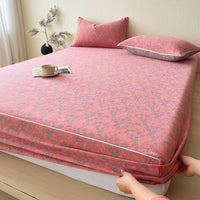 Luxurious Cotton Bed Sheets - Experience Ultimate Comfort with Our Jacquard Fitted Sheets