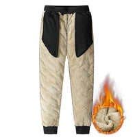 Men's Thermal Fleece Sweatpants - Cozy, Warm, and Ready for Winter Adventures