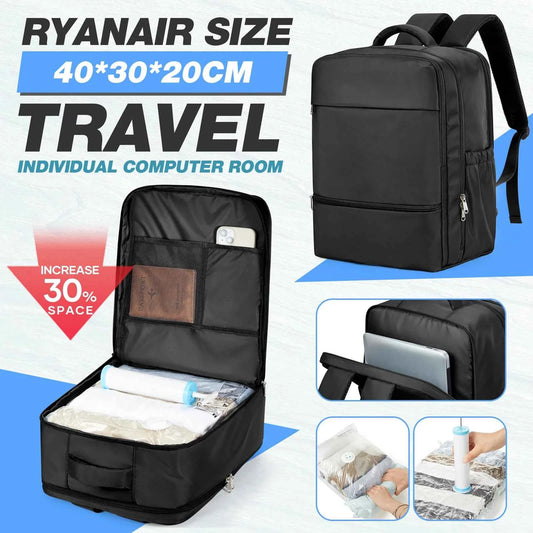 Vacuum Storage Bag, Ryanair Cabin Bag 40x30x20 Travel Backpack, Wizzair Hand Luggage Backpack Men Laptop Bag College Backpack