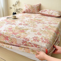 Luxurious Cotton Bed Sheets - Experience Ultimate Comfort with Our Jacquard Fitted Sheets