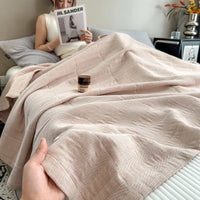 Experience Ultimate Comfort with Our Luxury Cotton Throw Blanket