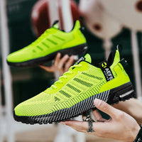 Fashion Men Shoes Lightweight Sneakers Outdoor Casual Walking Shoes Breathable Sports Sneaker Comfortable Lace Up Training Shoe