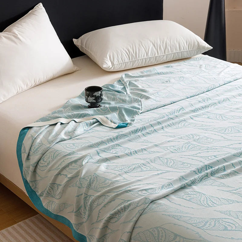 Bamboo Towel Quilt Blanket - Summer Softness for Cozy Comfort