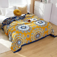 Elevate Your Summer Bliss with Our Boho Summer Cotton Quilt
