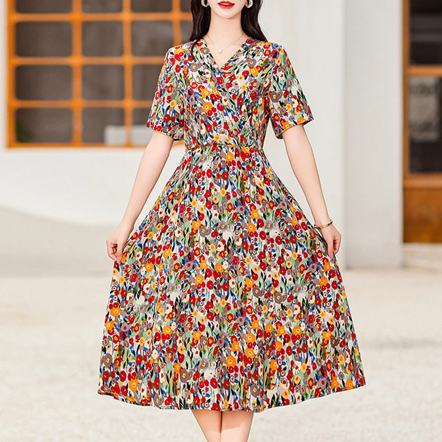 Elevate Your Style with Our Elegant Floral Summer Dress