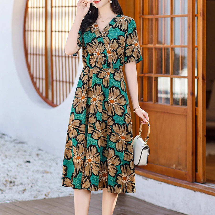Elevate Your Style with Our Elegant Floral Summer Dress