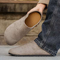 Men's Comfort Suede Clog Slippers - Luxurious Style Meets Ultimate Relaxation
