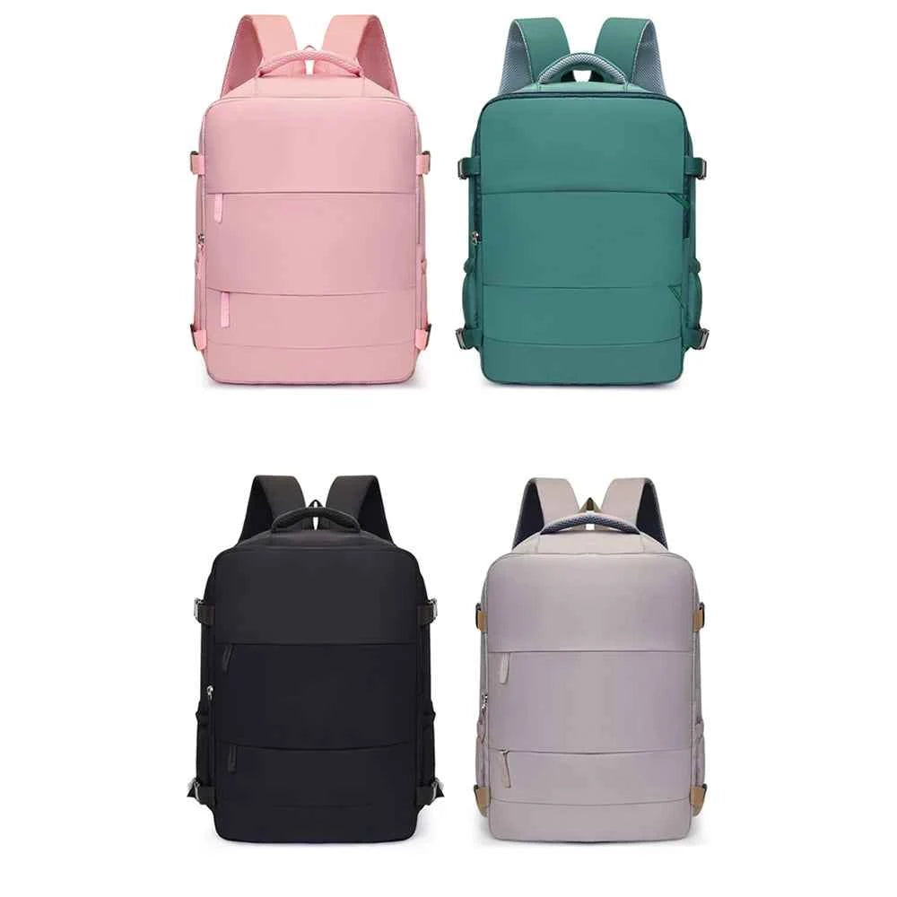 40x30x20cm Cabin Backpack, Ryanair Wizz Air Easyjet Approved Underseat Travel Bag, Lightweight Flight Carry On Pack
