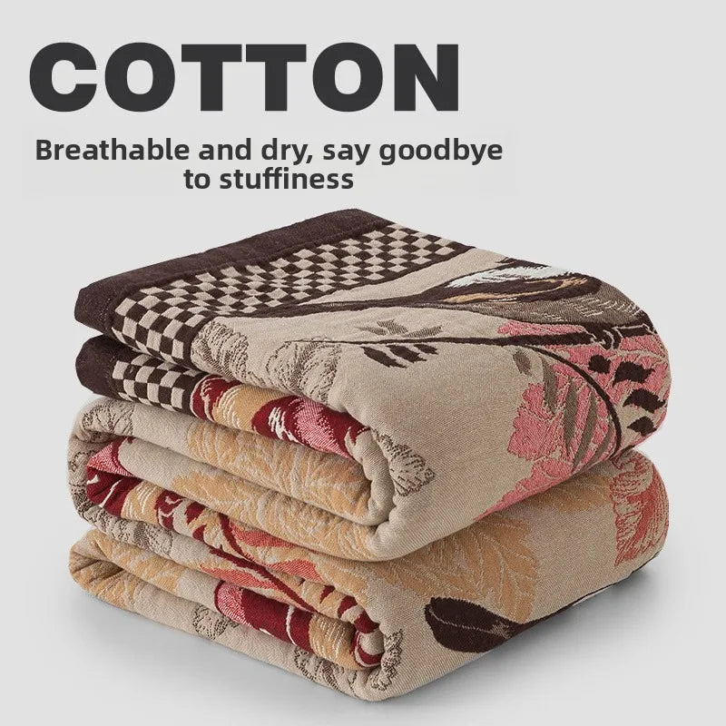 100% Cotton Gauze Towel Blanket – Your Perfect Companion for Comfort and Versatility